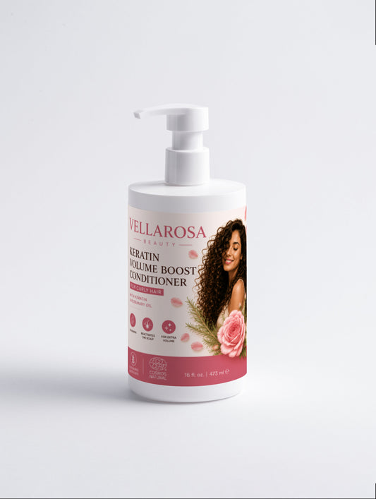 Keratin Volume Boost Conditioner For Curly Hair